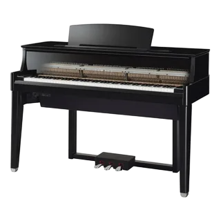 Чистка токопроводящих резинок механизма клавиш Yamaha AvantGrand N3X
